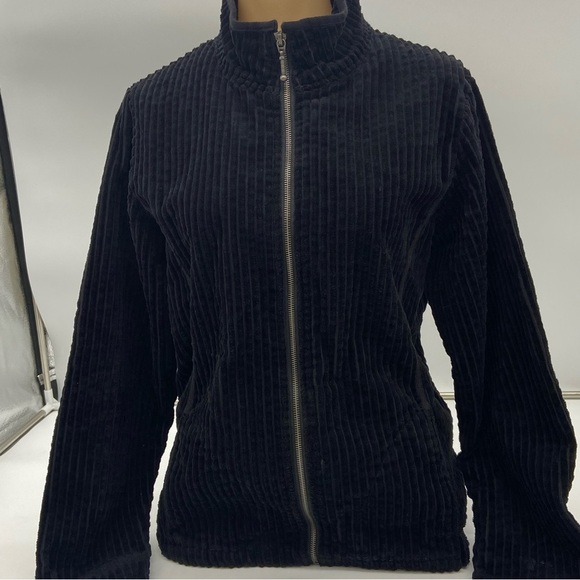 Woolrich Retro Wide Corduroy Zip-Up Jacket Size Medium - Picture 2 of 12
